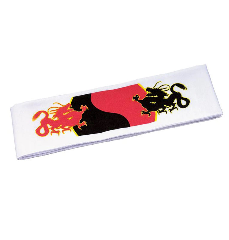 Headband - Yin Yang Dragon